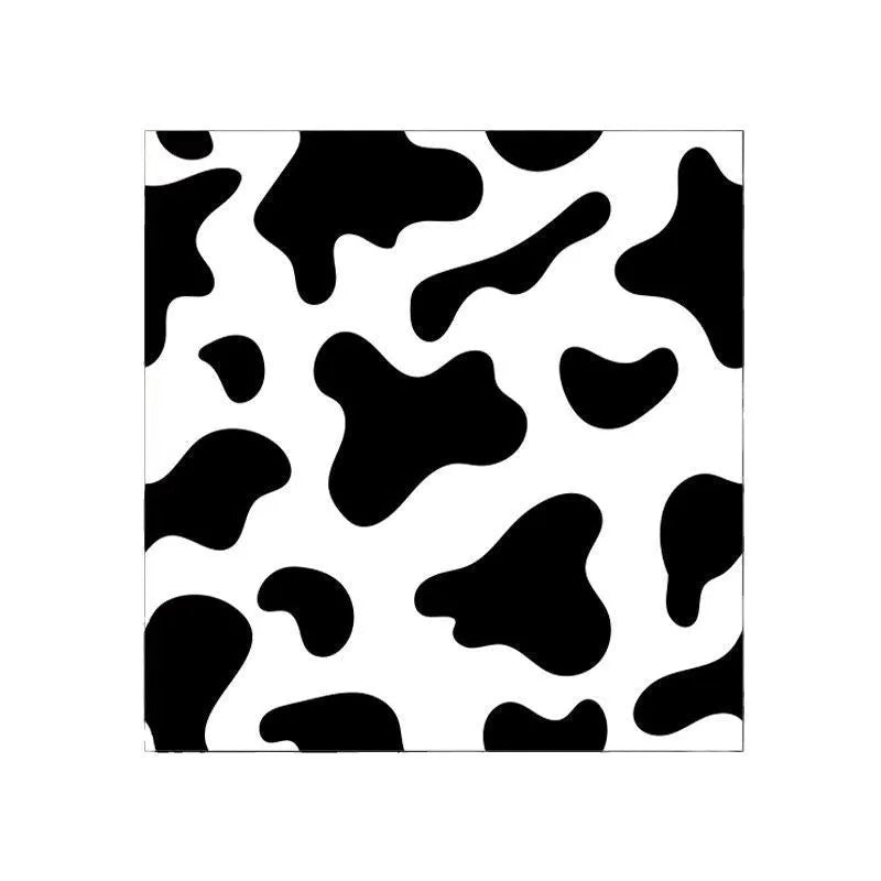 Nylon cartoon animal pattern cosmetic bag showing three size options and colour variations