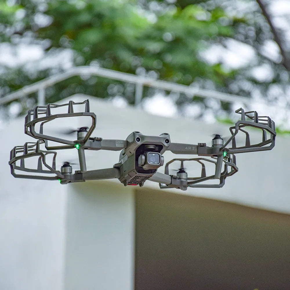 Grey ABS plastic propeller guard ring for DJI Mavic Air 2 and Air 2S drones