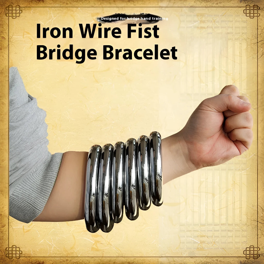 Iron Arm Skill Wing Chun carbon steel training ring with three size options