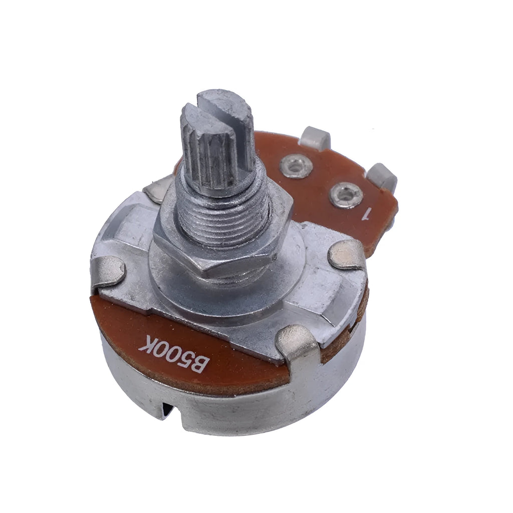 Metal electric guitar potentiometer knob for volume and tone control replacement