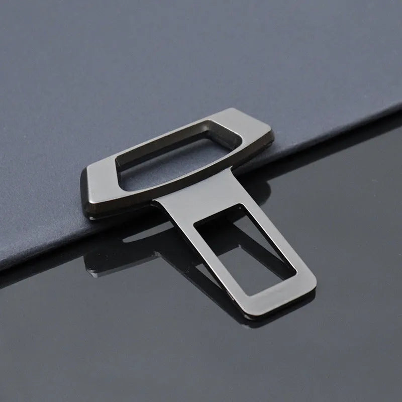 Metal car door panel silencer insert showing three colour options: matte black, gold, and silver