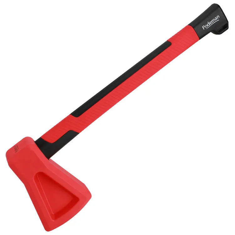 Red plastic home fitness axe muscle trainer equipment