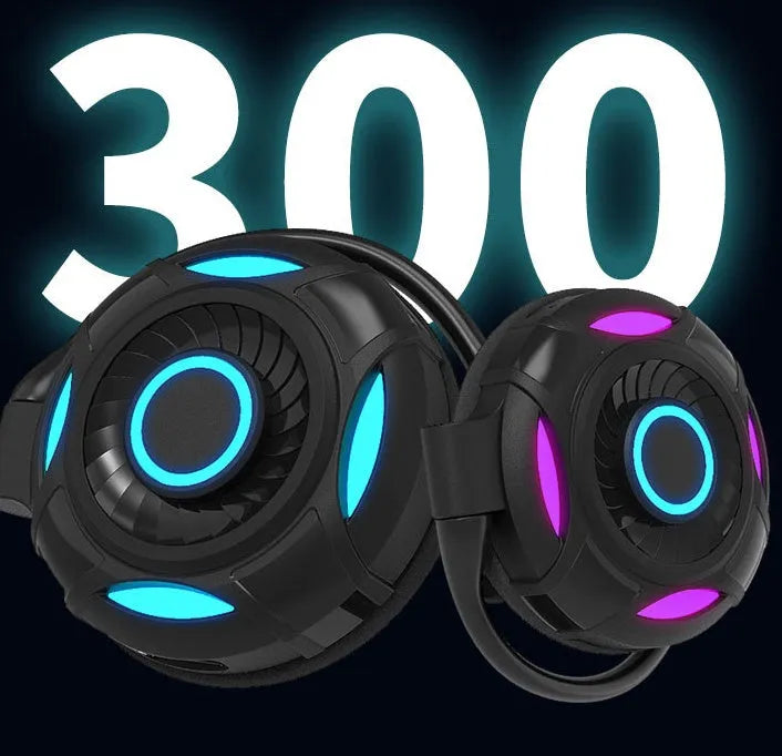 Wireless Bluetooth earphones with hanging ear design in black or white colours
