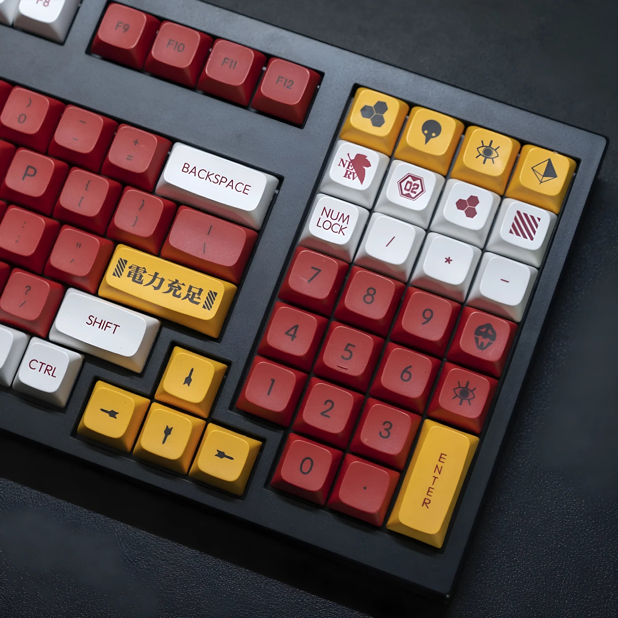 138 PBT mechanical keyboard key caps in boy and girl colour matching theme with sublimation printing
