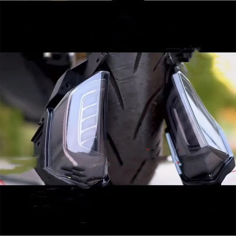 Yamaha NMAX155 LED turn signal light in white yellow, blue yellow, or red yellow colour.