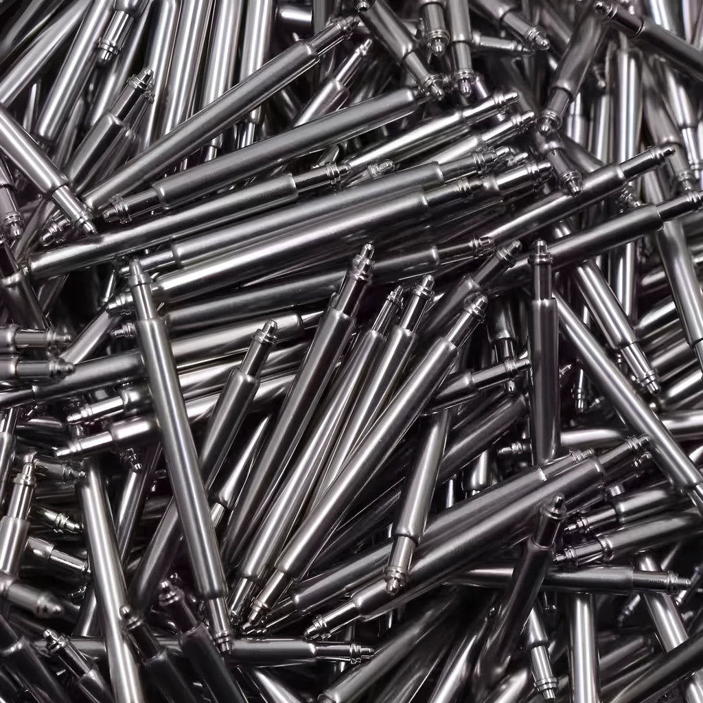 Watch bolt auricular needle spring shaft in six sizes from 21mm to 26mm