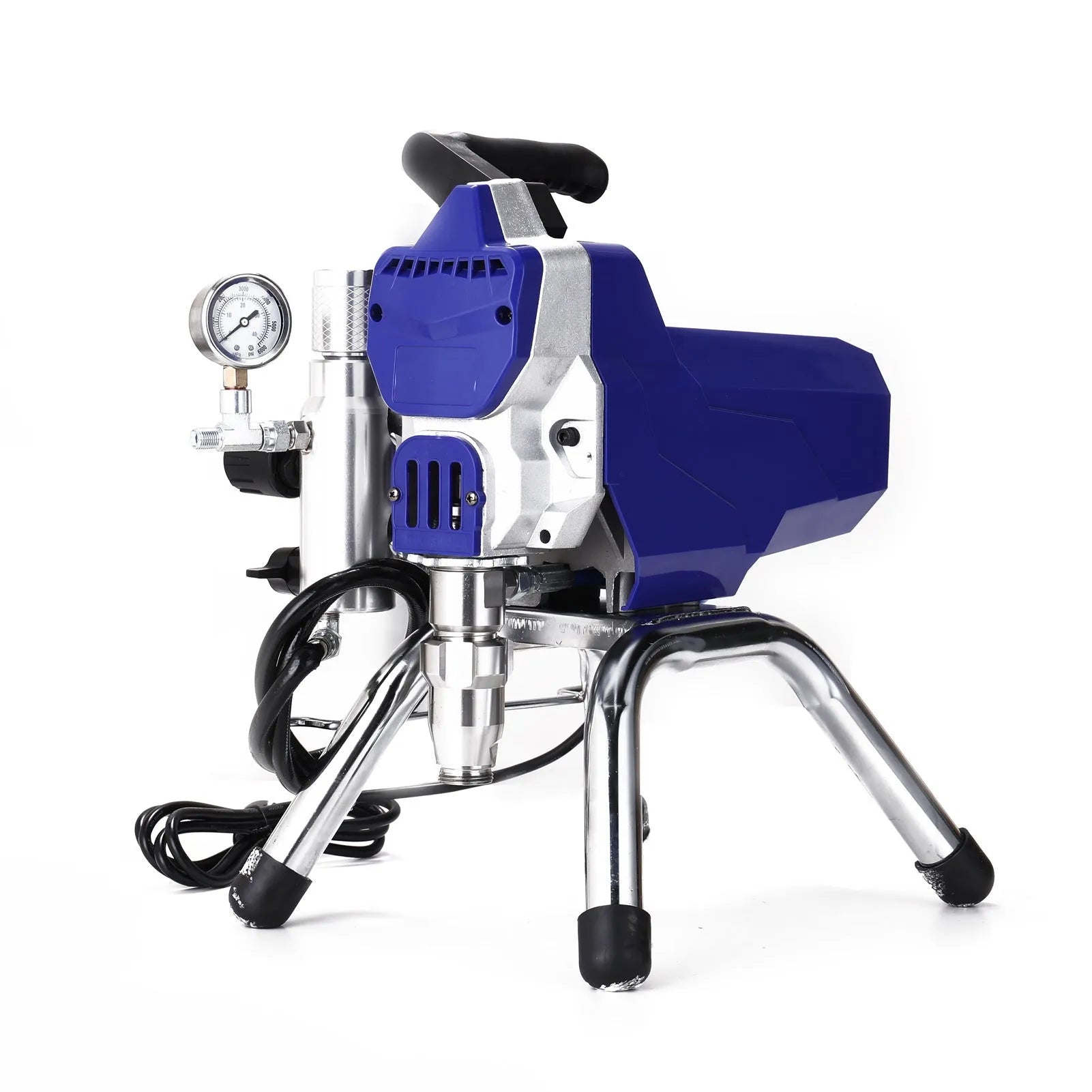 3901 high-pressure airless spray machine with spray gun and 10 metre hose for fireproof paint application