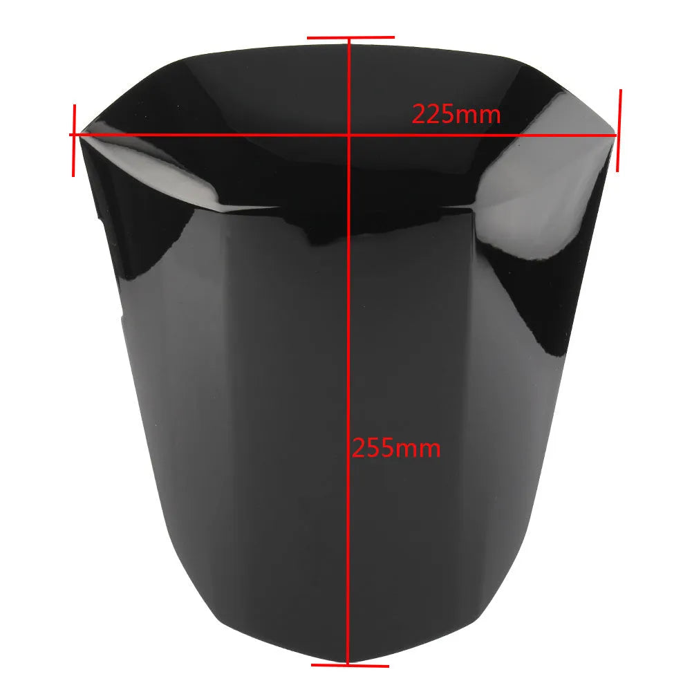 GSXR1000 motorcycle rear cowl seat cover in ABS plastic shown in selected colour