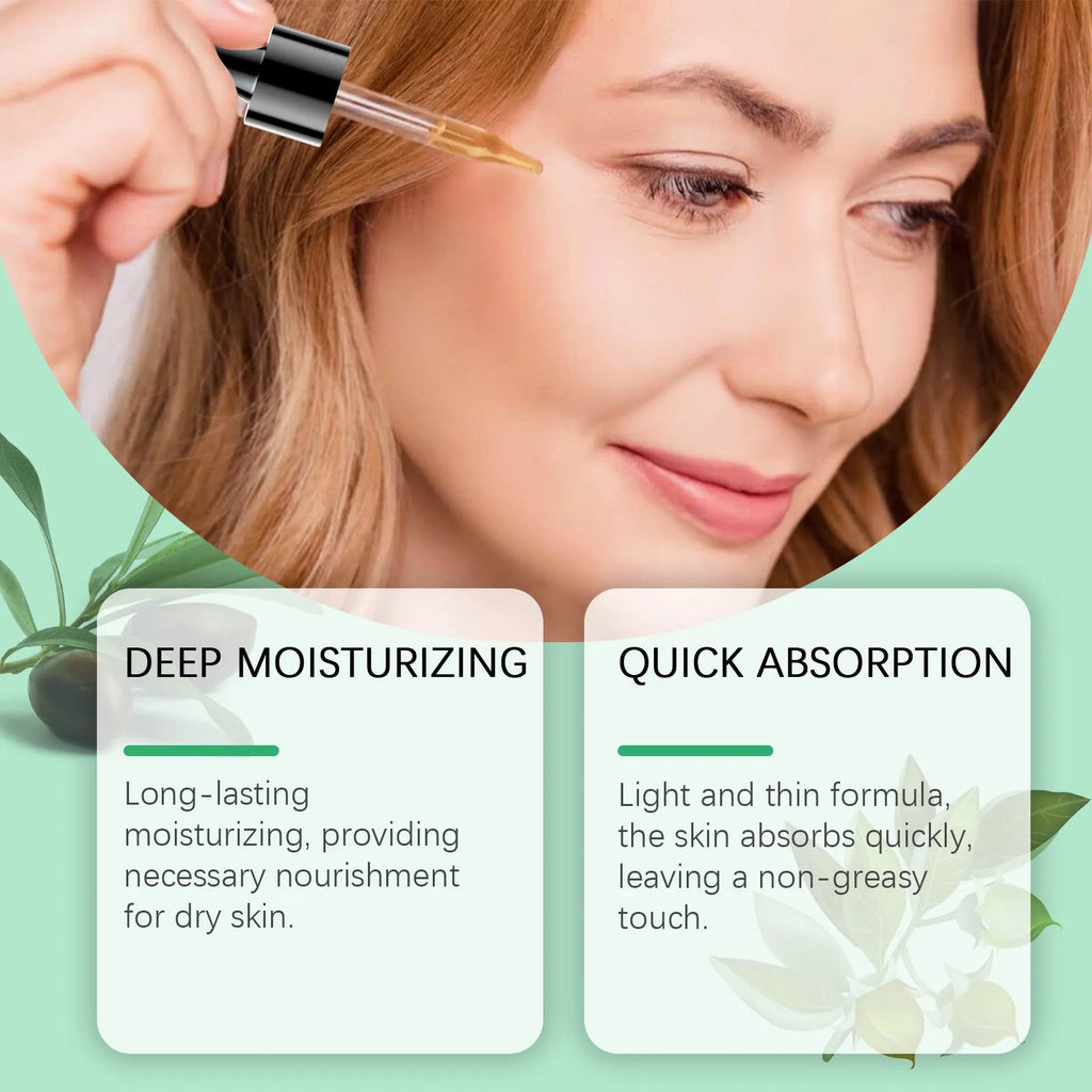 100ml organic jojoba oil facial treatment bottle with moisturising and hydrating properties