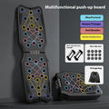 ABS plastic push up support plate fitness equipment on a floor, colour options available.