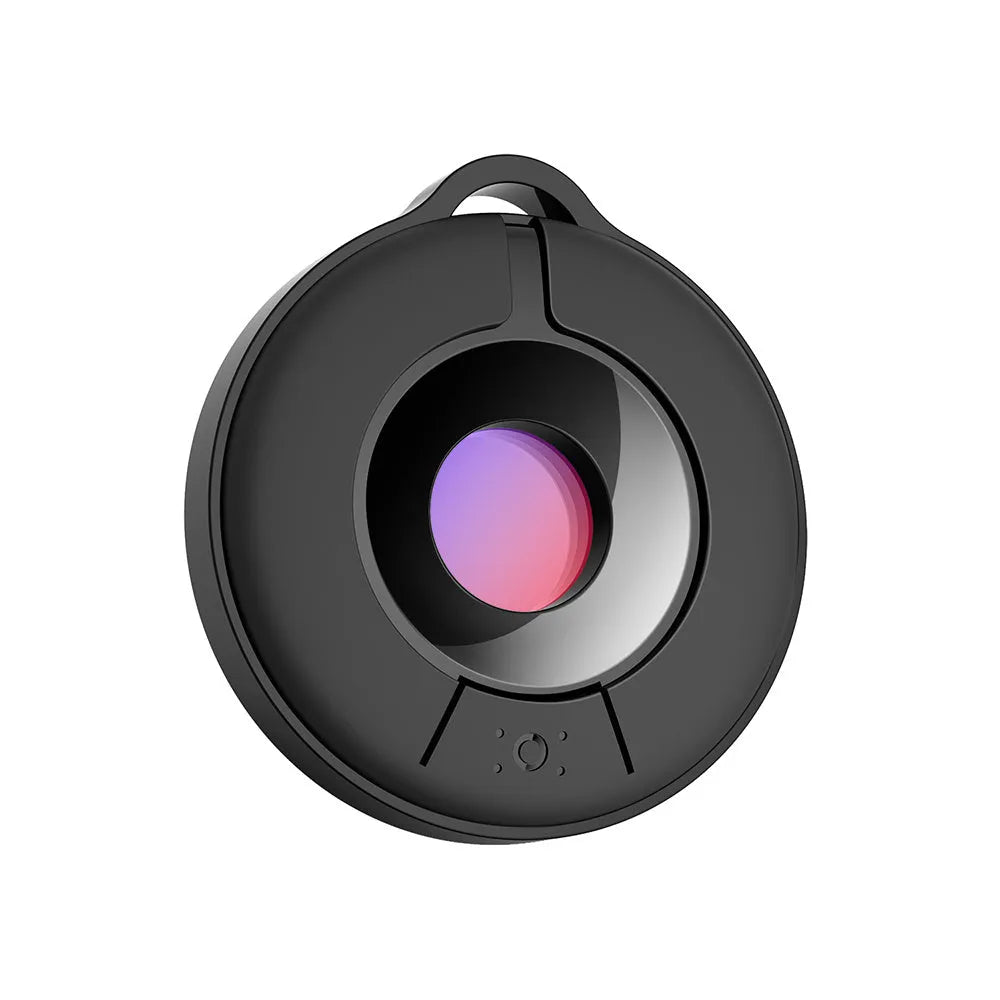 Compact infrared camera detector device for finding hidden surveillance cameras with 5 metre detection range