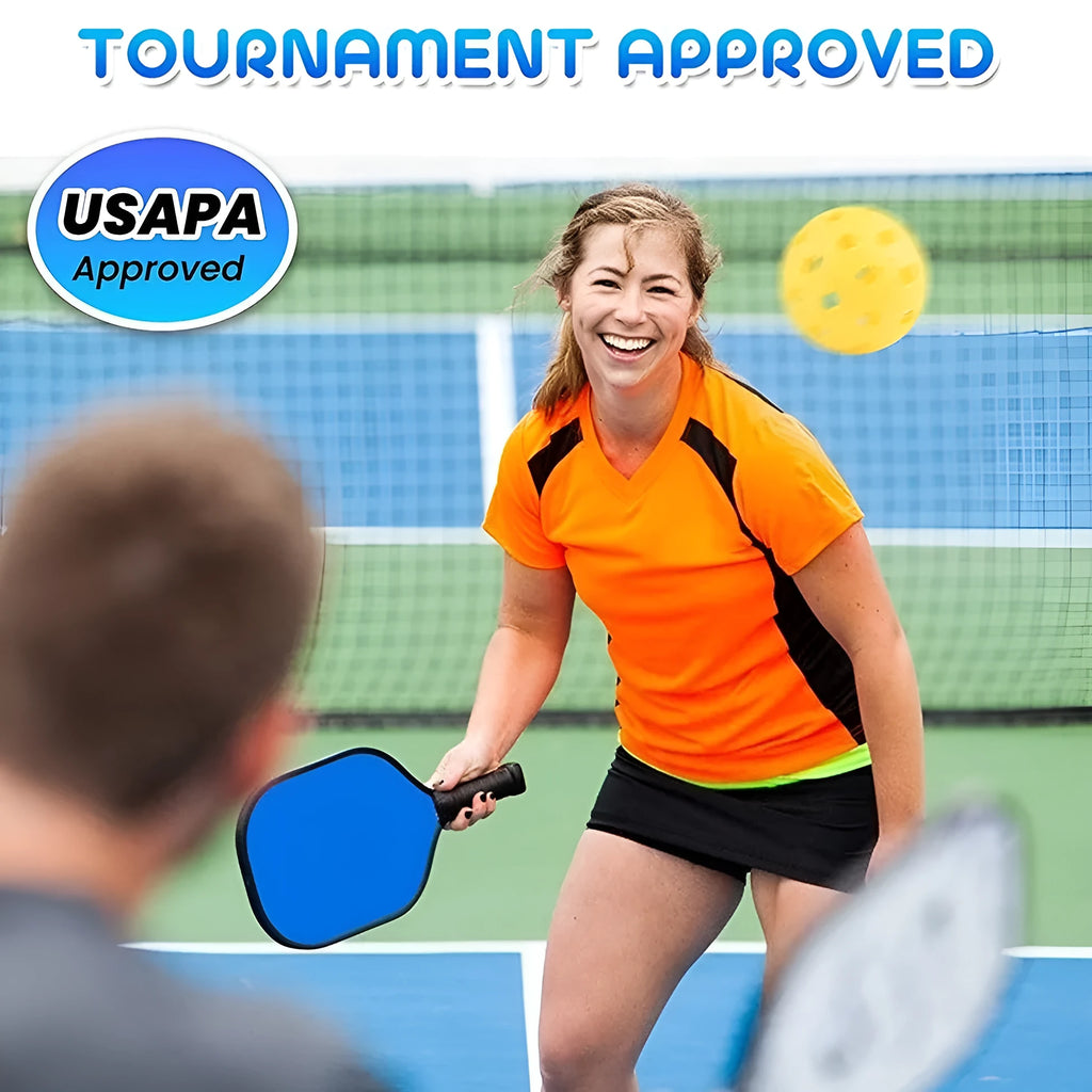 Poplar Peak wooden table tennis racket or pickleball paddle for adult beginner sports training