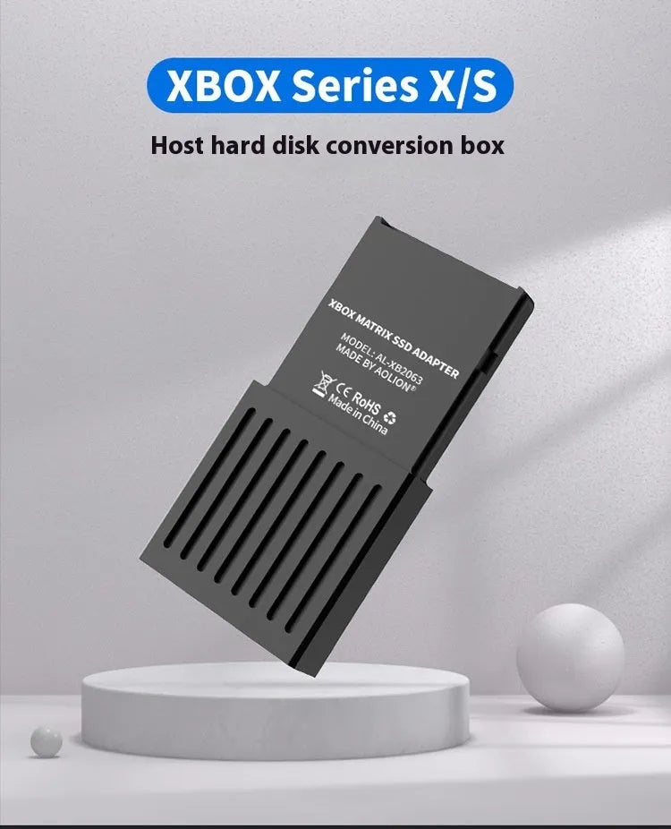 Xbox Series XS host hard disk switching box with aluminum alloy construction for CFexpress to M.2 SSD conversion
