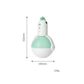 Green or orange electric cat toy with chicken and glass laser featuring automatic motion activation