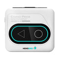Portable Bluetooth thermal printer in avocado green, pink, small yellow duck or white colours