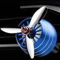 Creative car aromatherapy solid perfume seat in black made from alloy material for vehicle interior