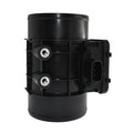 Black plastic air flow meter for automotive engine management with standard specifications