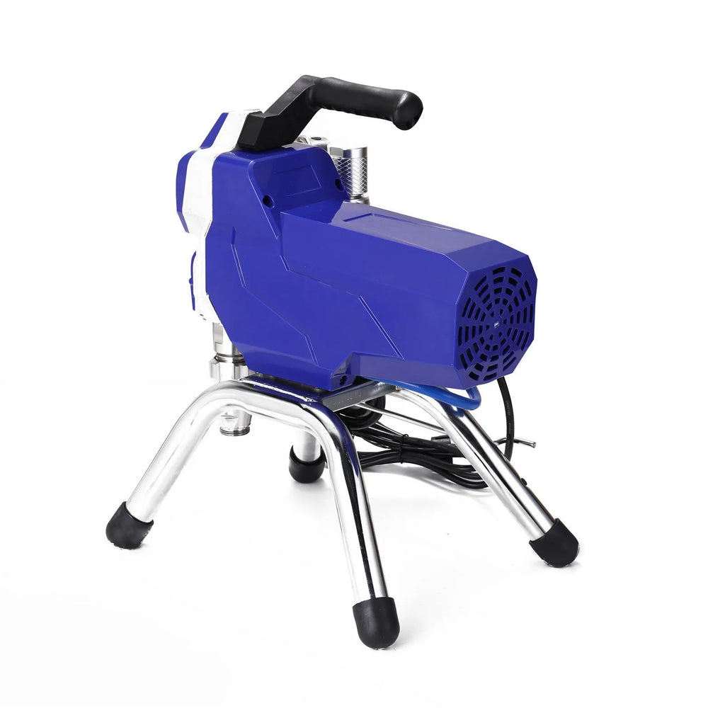 3901 high-pressure airless spray machine with spray gun and 10 metre hose for fireproof paint application