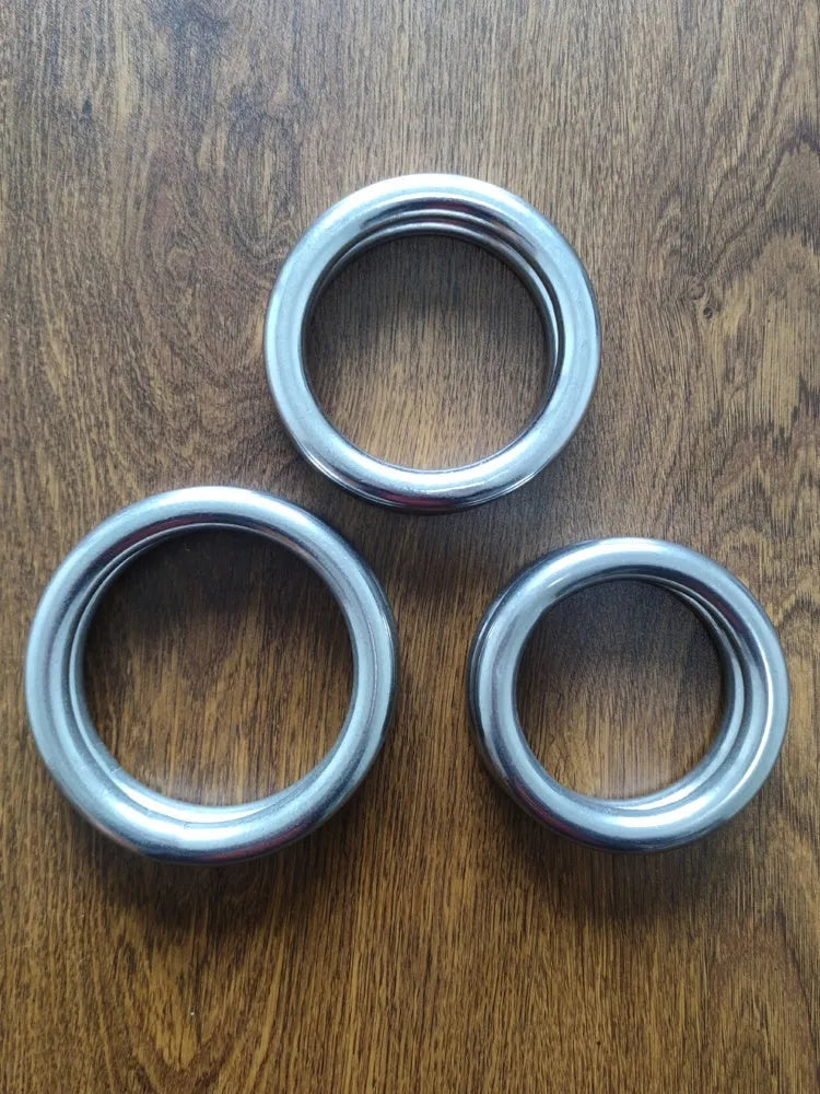 Iron Arm Skill Wing Chun carbon steel training ring with three size options