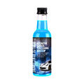 Blue and yellow 150ml bottles of car glass oil film remover cleaner