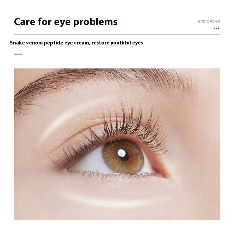 30g peptide firming eye cream jar for dark circle reduction and moisturising treatment
