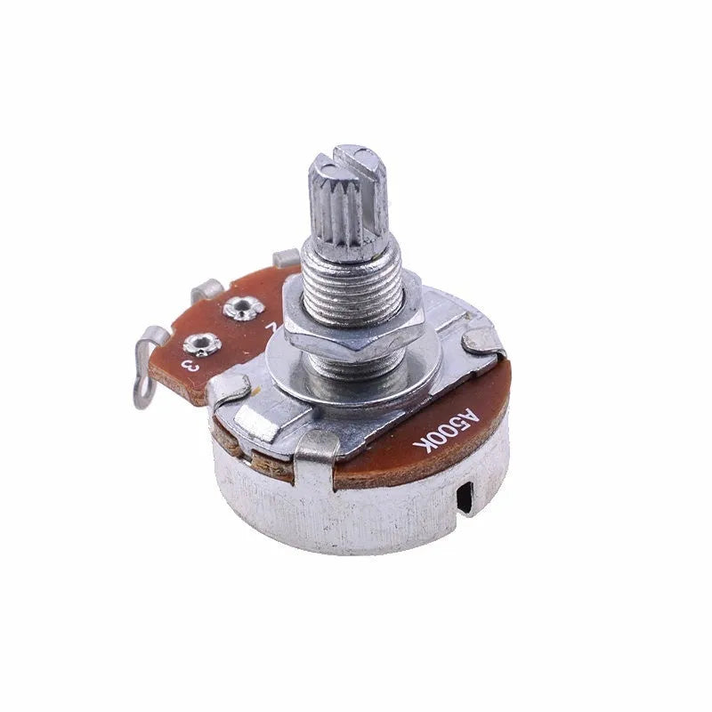 Metal electric guitar potentiometer knob for volume and tone control replacement