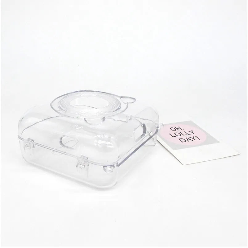 Crystal PC protective case for Eric Bear A6 thermal printer, colourful shell