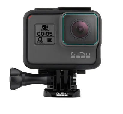 Transparent tempered glass screen and lens protector set for GoPro Hero 5 6 7 cameras