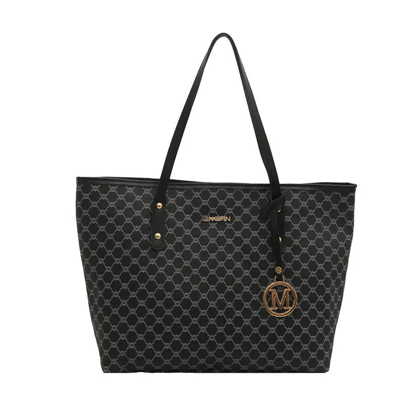 Street style shoulder bag in PU material with contrast stitching, shown in multiple colour options