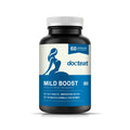 Bottle of 60 probiotic supplement capsules with turmeric root extract and moringa leaf