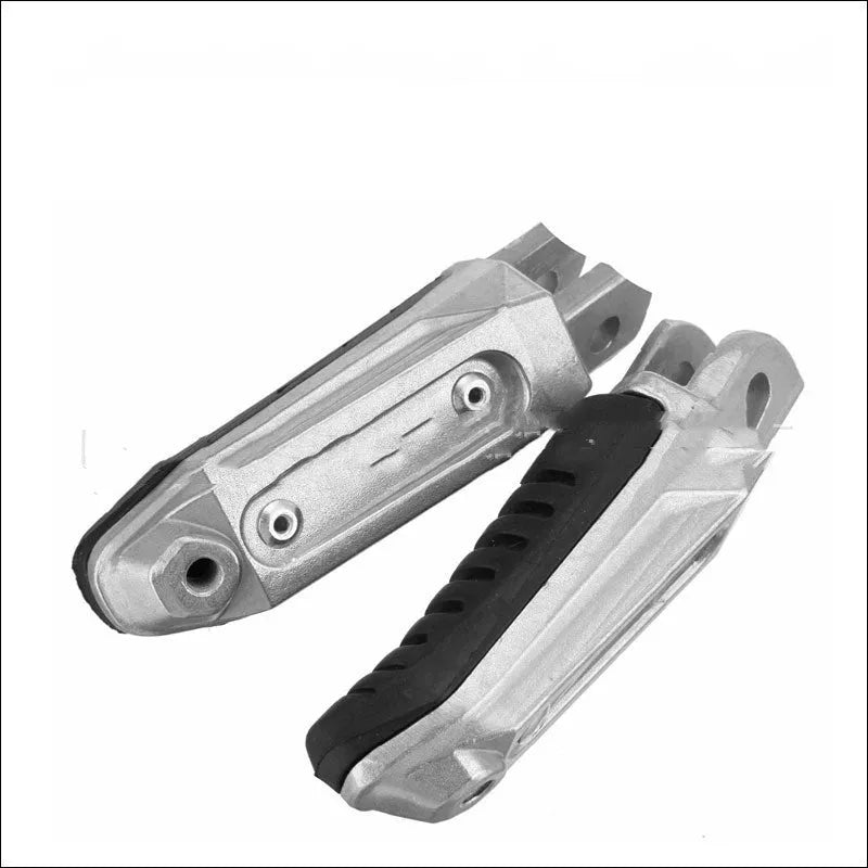 Black aluminium alloy motorcycle foot pedals replacement set for Suzuki Hayabusa and V-Strom models