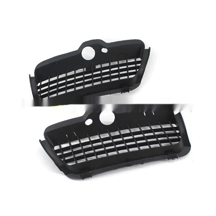 Black ABS plastic fog lamp cover pair for Volkswagen Golf 3 front bumper installation