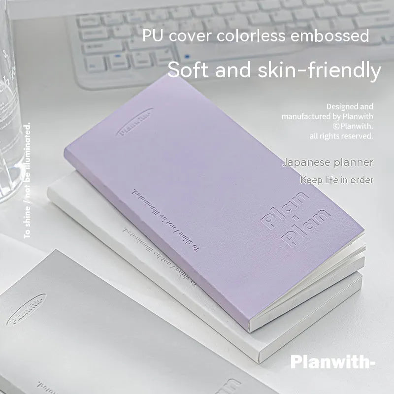 A5 embossed meter notebook showing cover colour options with 80 pages of 100g white cow paper