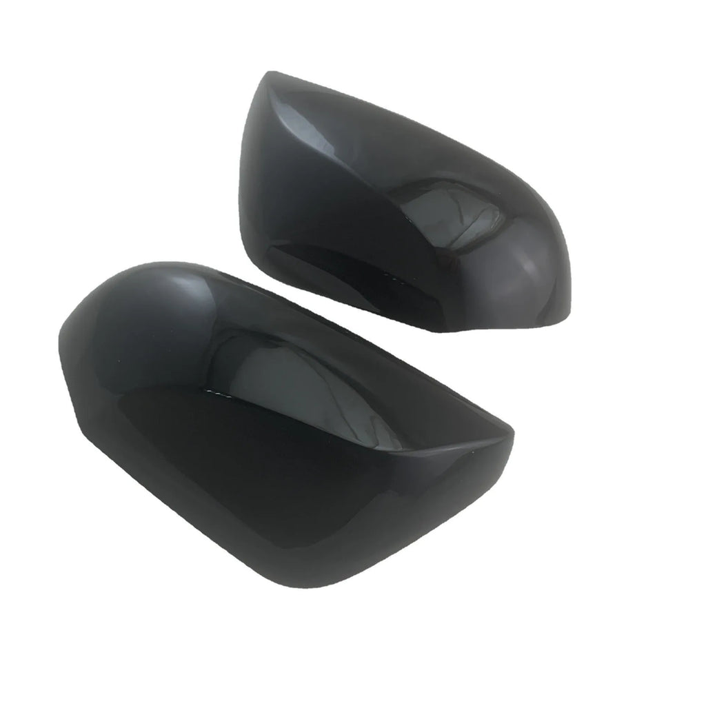 Bright black ABS rear view mirror cover for Toyota Avalon Camry CHR 2016-2020 pair
