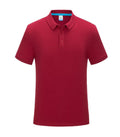 Mens lapel short sleeve combed cotton shirt in white with side slit detail, casual style