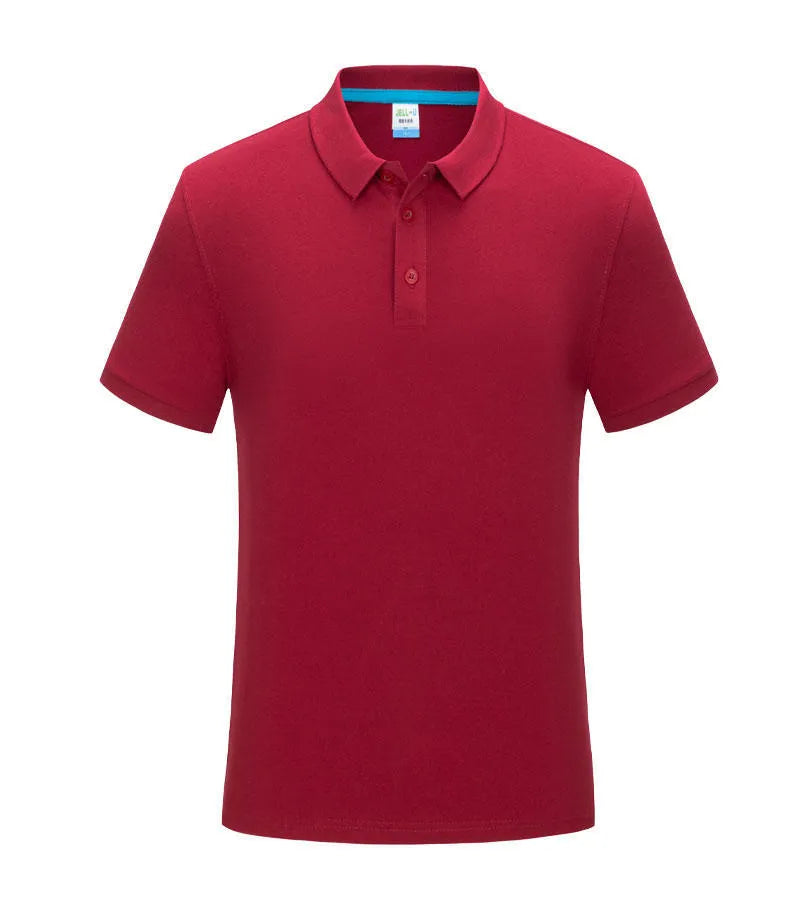 Mens lapel short sleeve combed cotton shirt in white with side slit detail, casual style