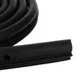 Black rubber sliding door seal for Toyota Hiace high roof vans, 5 metre length