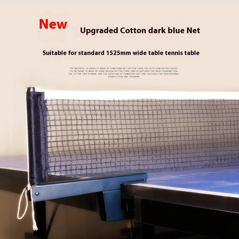 Table tennis post with universal large clip for indoor open grid table tennis tables