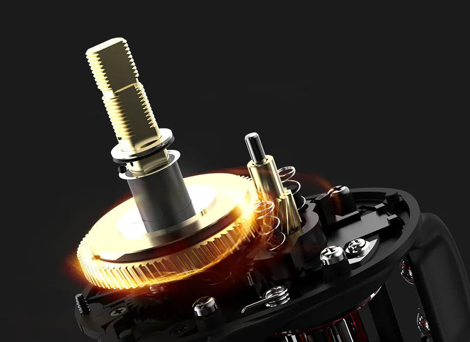 Drip wheel fishing reel rocking wheel accessory for line guidance with left/right hand options