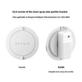 Smart spray odour removal machine for pet litter boxes with purification liquid bottles and mounting bracket