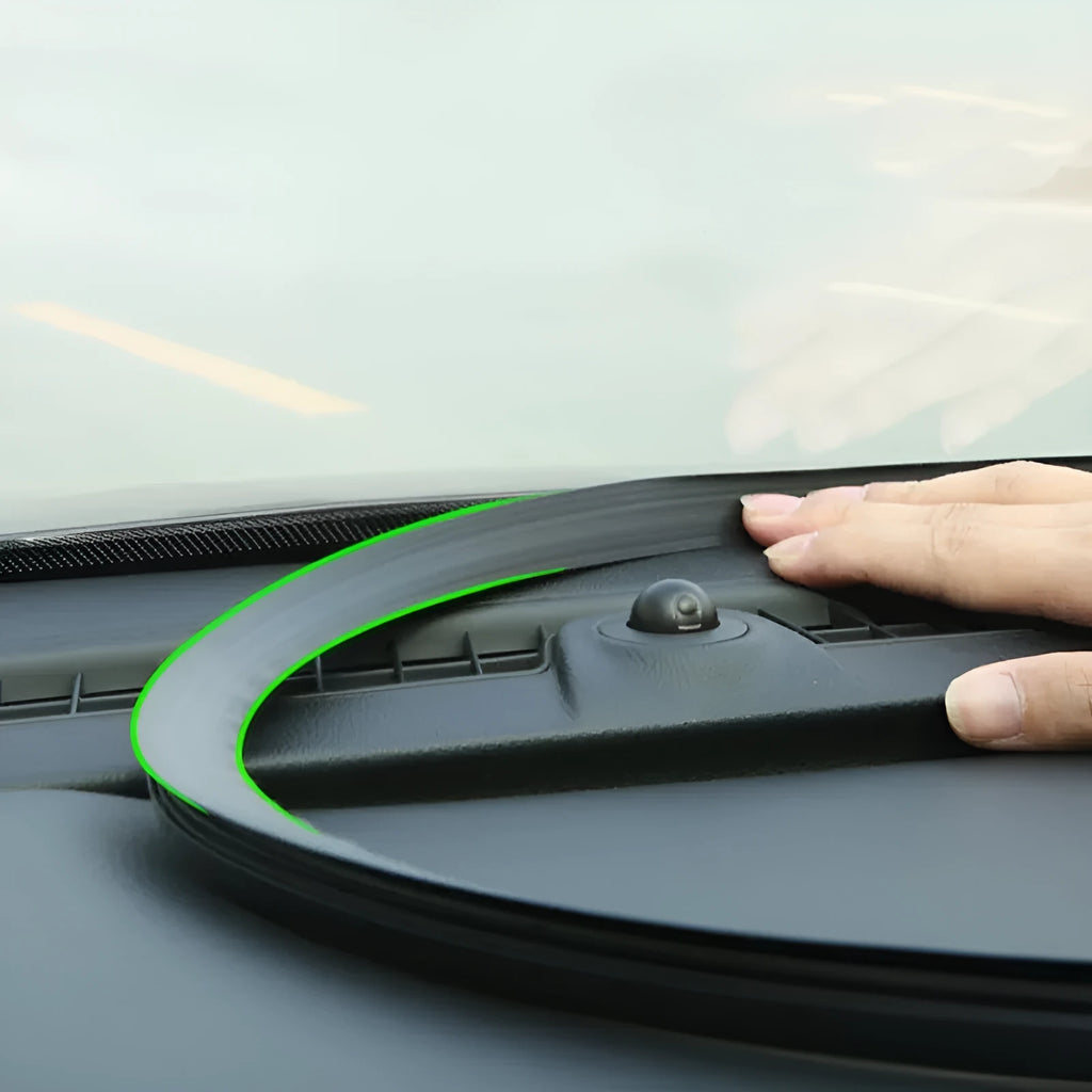Mitsubishi Outlander dashboard soundproof seal strip with six-card slots and 1.6 metre silicone construction