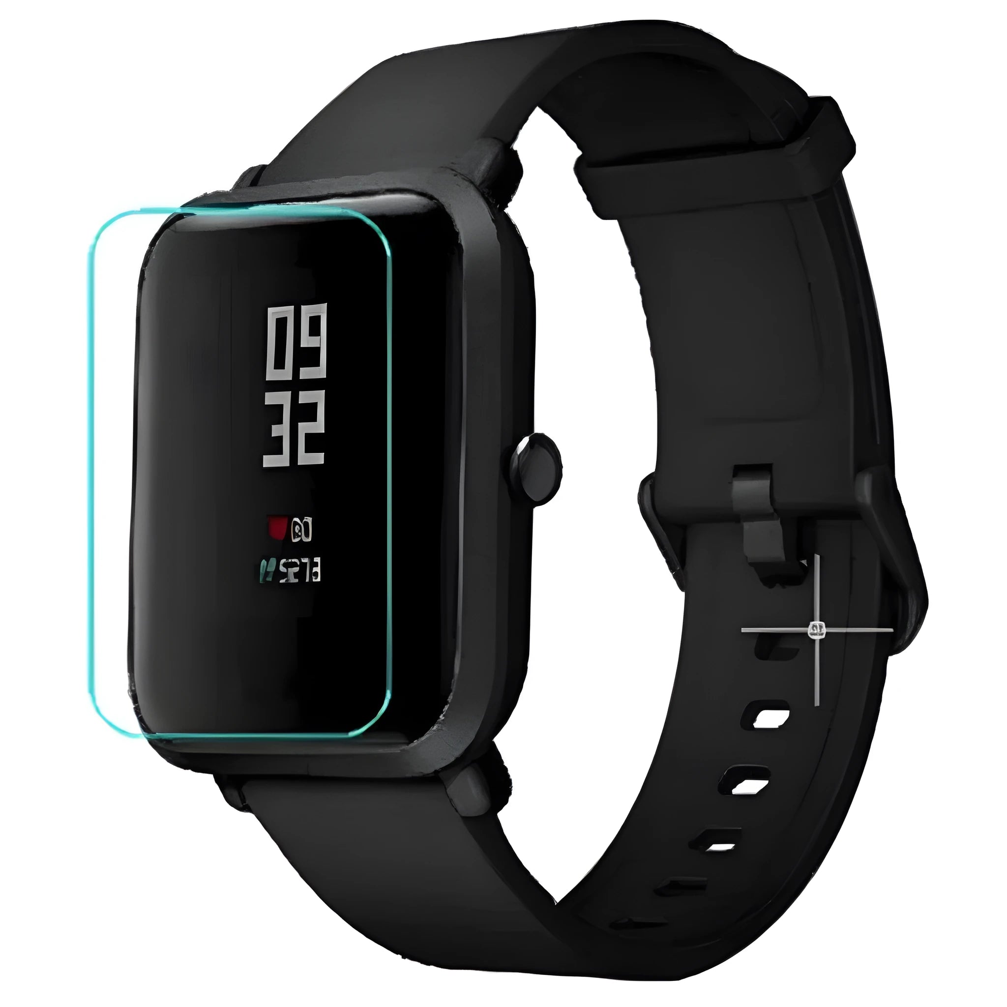 Amazfit Bip S full screen hydrogel protector with TPU film and anti-scratch surface