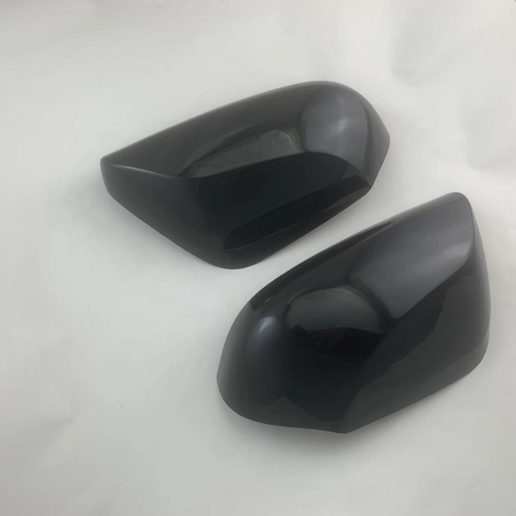 Bright black ABS rear view mirror cover for Toyota Avalon Camry CHR 2016-2020 pair