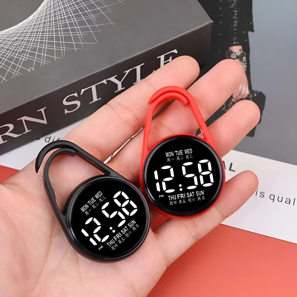 Mini LED luminous electronic watch with waterproof design in various colour options