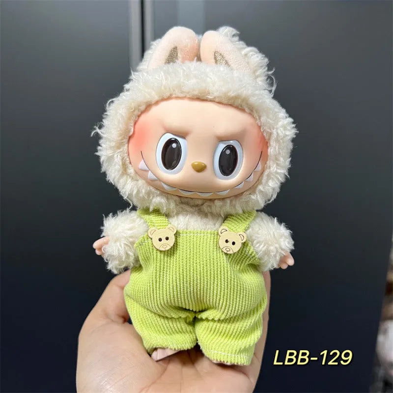 17cm plastic doll costume for vinyl figurines in multiple LBB design styles