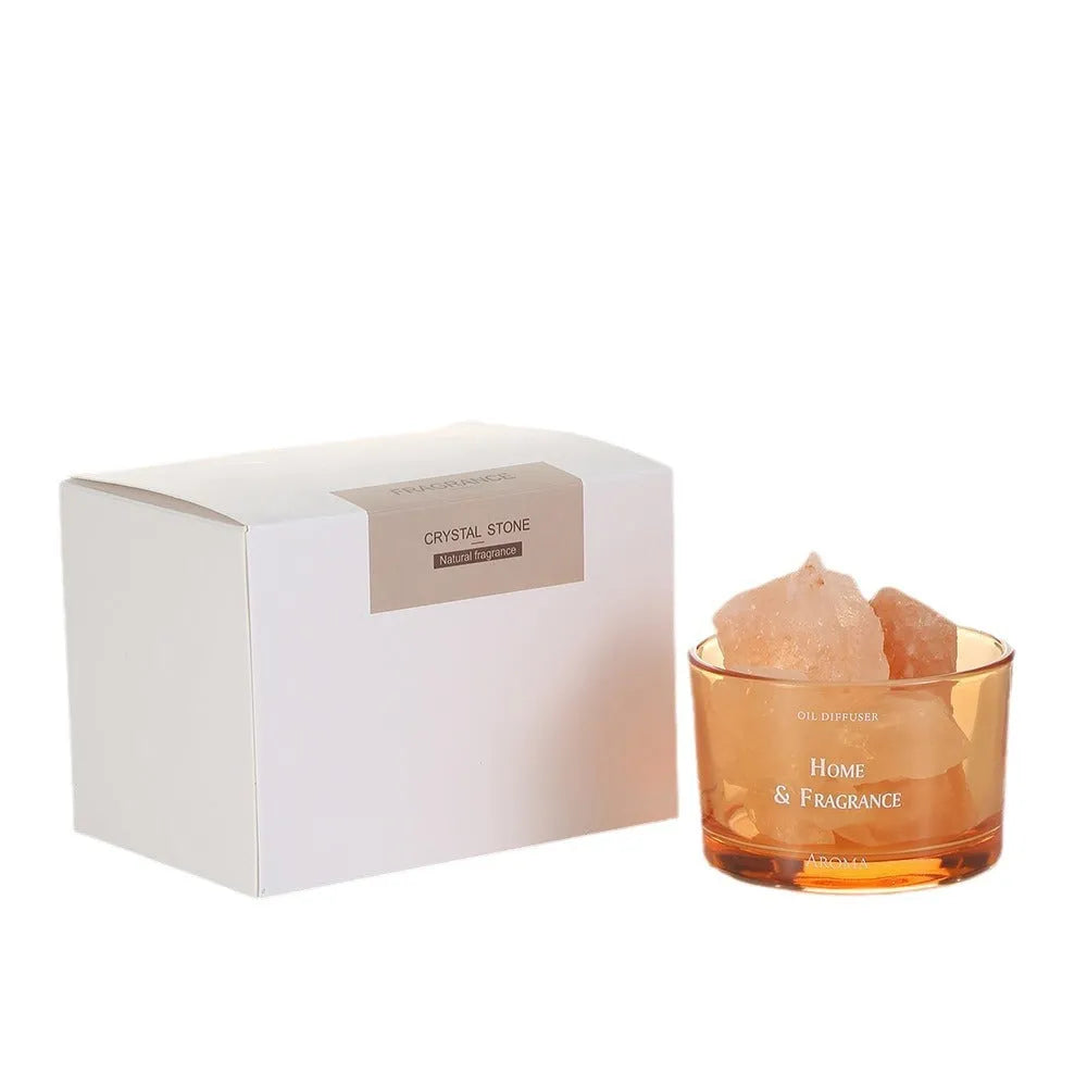 Girls' Light Perfume aromatherapy crystal set with ten small bottles of essential oil.