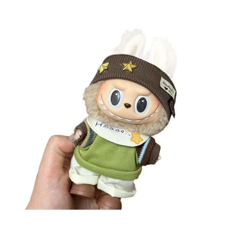 17cm plastic doll costume for vinyl figurines in multiple LBB design styles