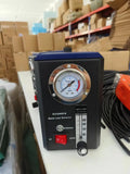 Car smoke leak detector unit with steel housing and connection for BMW oil filter cover test points