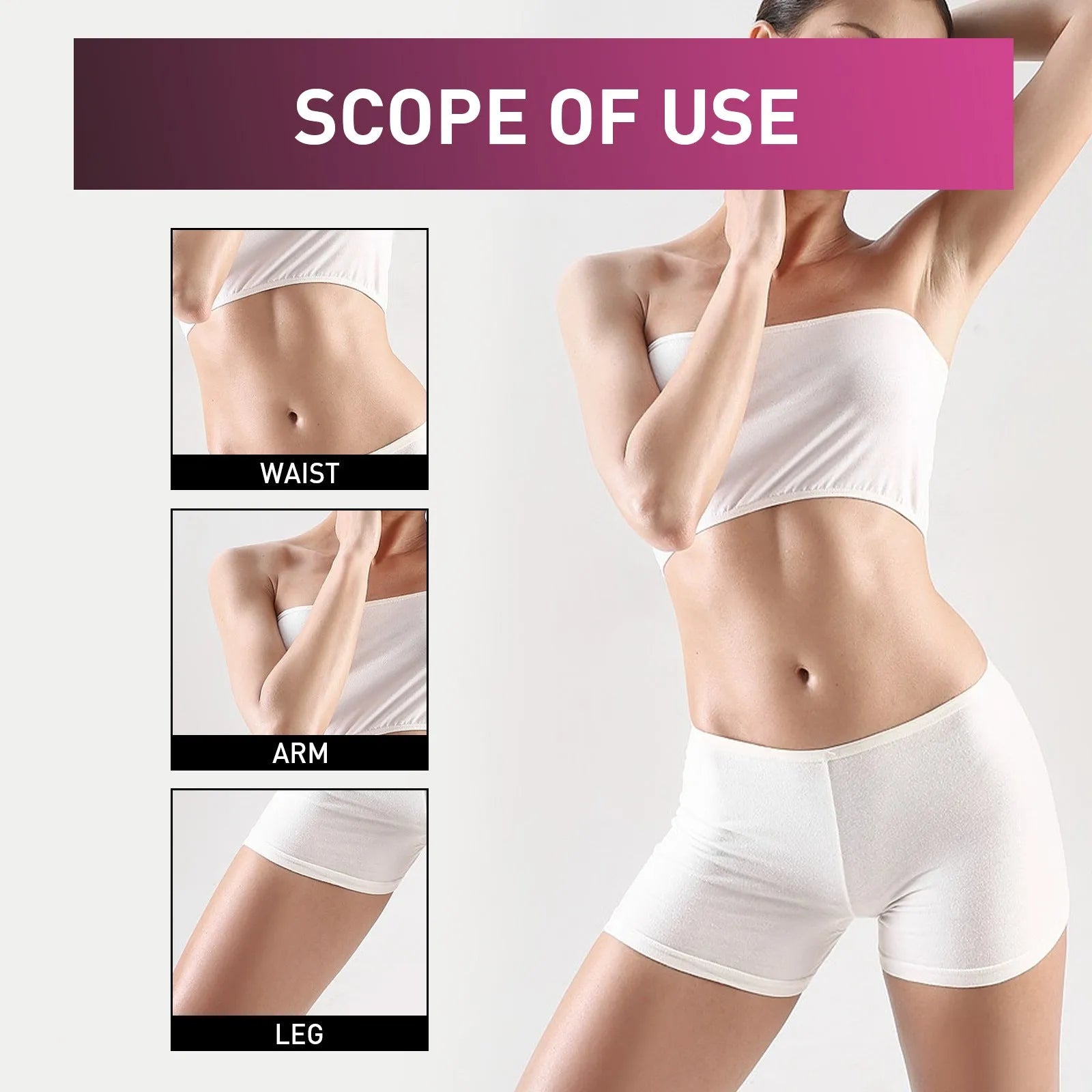 15g tube of ginger body cream for thigh slimming and tightening