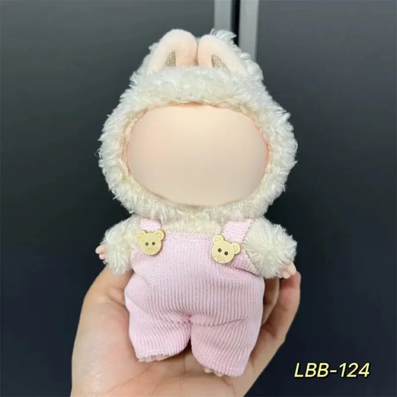 17cm plastic doll costume for vinyl figurines in multiple LBB design styles
